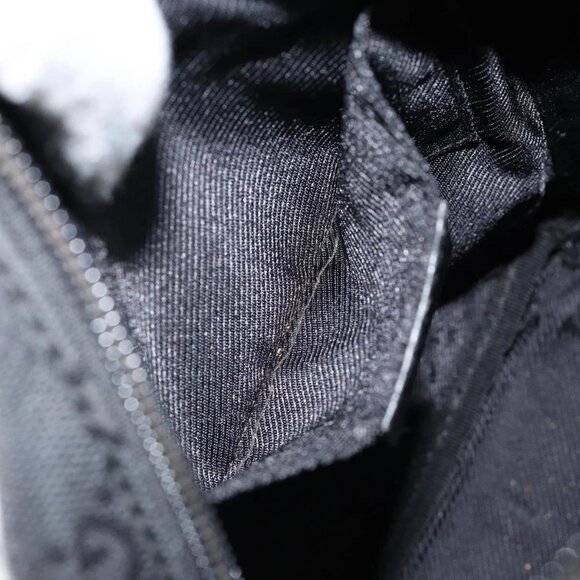 GUCCI GG Canvas Shoulder Bag Black Auth 152032 - Picture 13 of 16